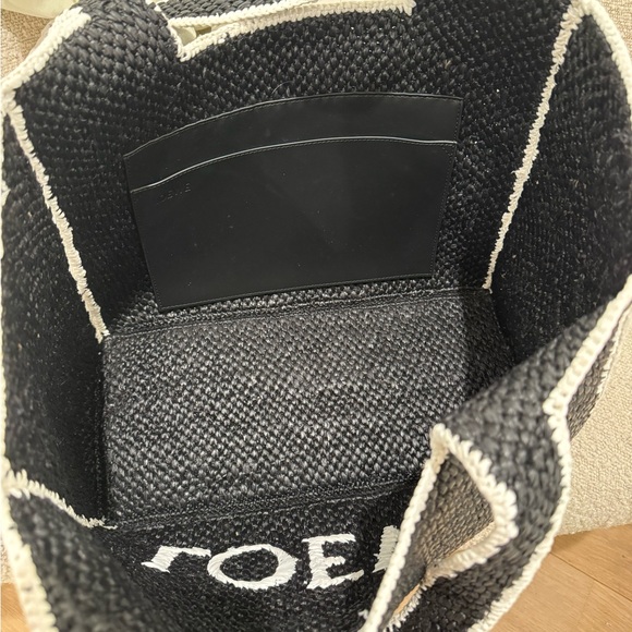 Loewe large black Raffia Paula collab - Picture 13 of 13